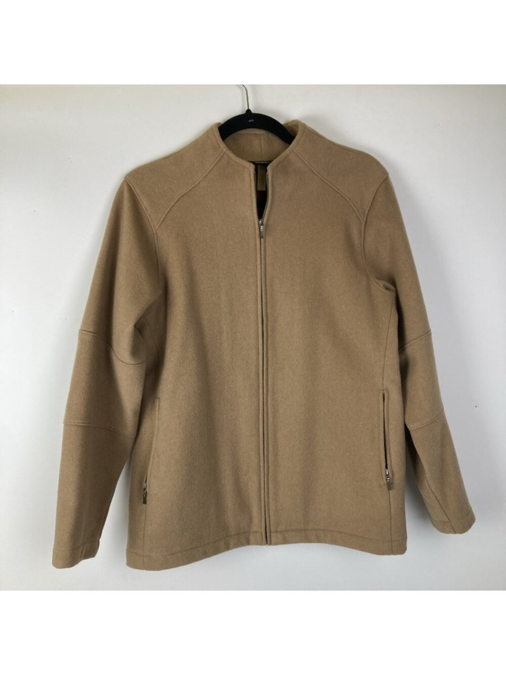 Patagonia Orchid Cove Wool Blend Coat Tan Womens Size Small 27560